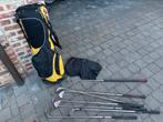 Golftas met sticks ( zie foto ), Ophalen, Gebruikt