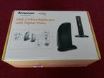 ! NIEUW ! Lenovo USB 2.0 Port Replicator with Digital Video, Nieuw, Ophalen of Verzenden, Lenovo, Docking station