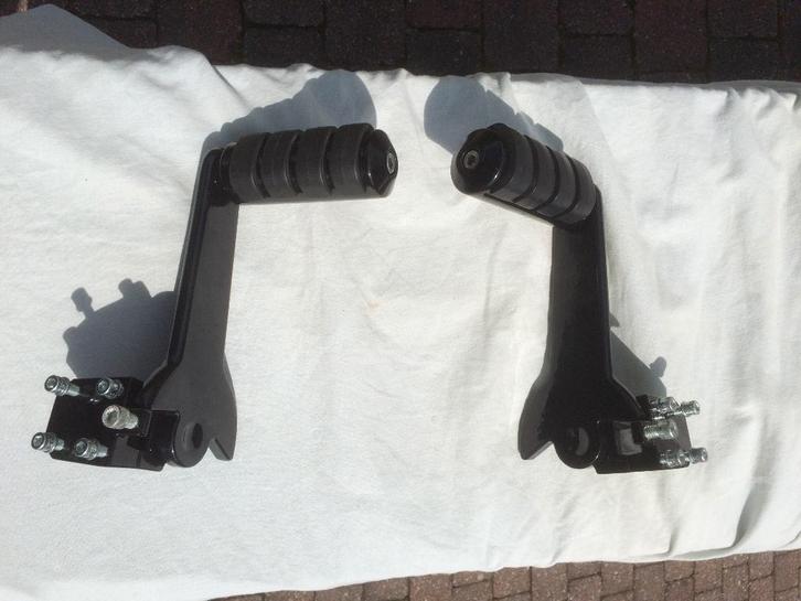 Harley type FLT, KURYAKYN inklapbare passagiersvoetsteunen, Motoren, Onderdelen | Harley-Davidson, Gebruikt, Ophalen