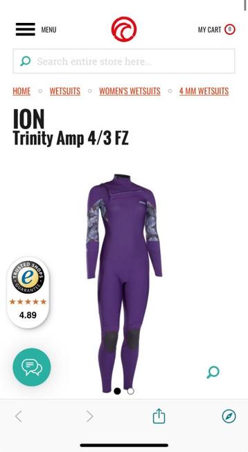Wetsuit 3/4 new beschikbaar voor biedingen