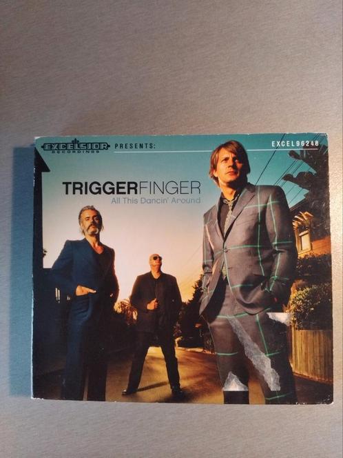 Cd. Triggerfinger.  All this dancin' around. (Digipack)., Cd's en Dvd's, Cd's | Rock, Zo goed als nieuw, Ophalen of Verzenden
