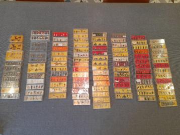 Mooi lot miniaturen! 102 doosjes - HO - Preiser + Merten beschikbaar voor biedingen