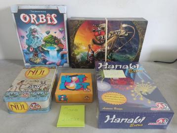 Bordspellen als nieuw - carcassonne, dominion, time stories, beschikbaar voor biedingen