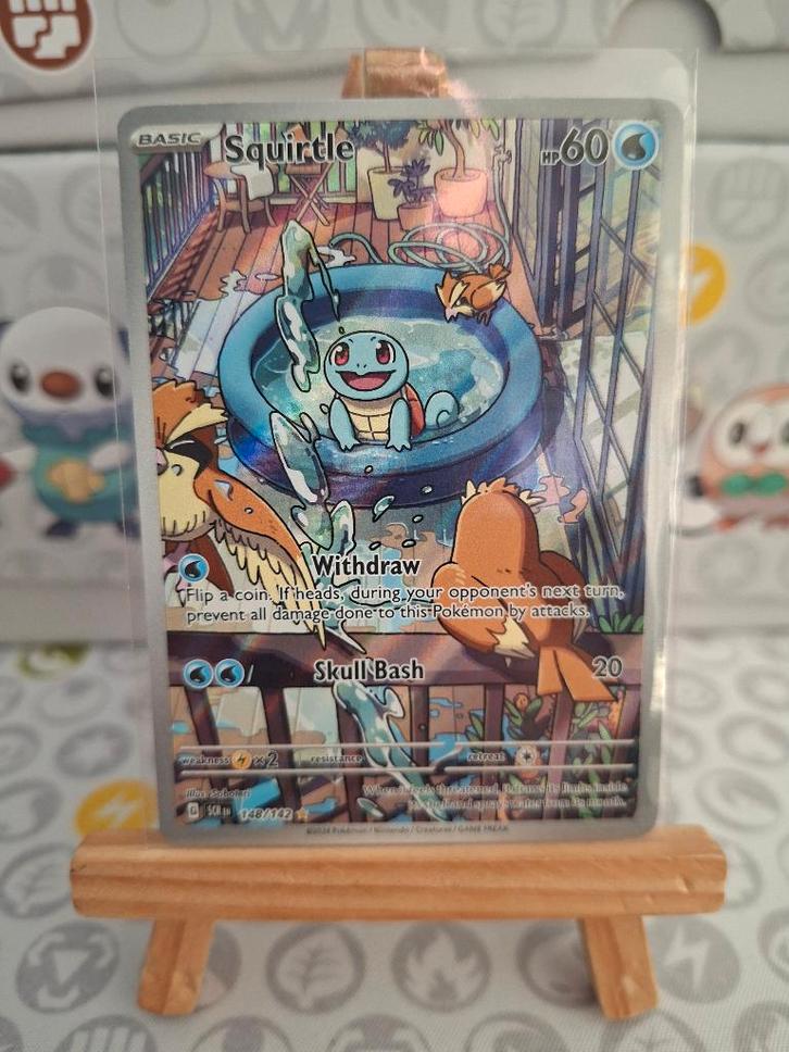 Squirtle 148, Hobby en Vrije tijd, Verzamelkaartspellen | Pokémon, Nieuw, Losse kaart, Foil, Ophalen of Verzenden