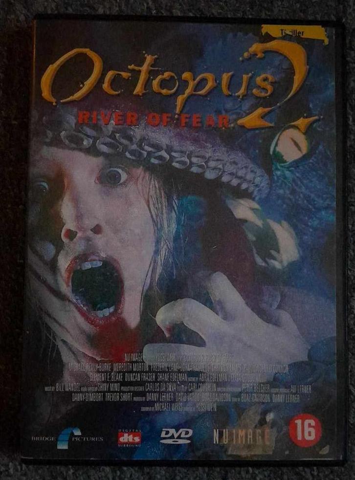 Octopus 2: River of fear, Cd's en Dvd's, Dvd's | Thrillers en Misdaad, Gebruikt, Actiethriller, Vanaf 16 jaar, Ophalen of Verzenden