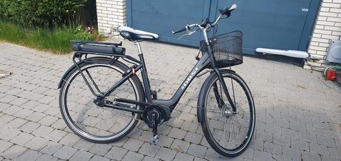 Velo elec DBS classic noir mat  city bike unisex 1000 km, Vélos & Vélomoteurs, Vélos électriques, Comme neuf, Enlèvement