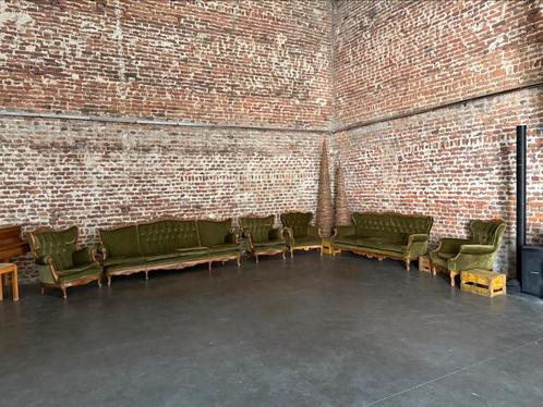 2 sets vintage/retro zetels, Huis en Inrichting, Fauteuils, Gebruikt, Ophalen