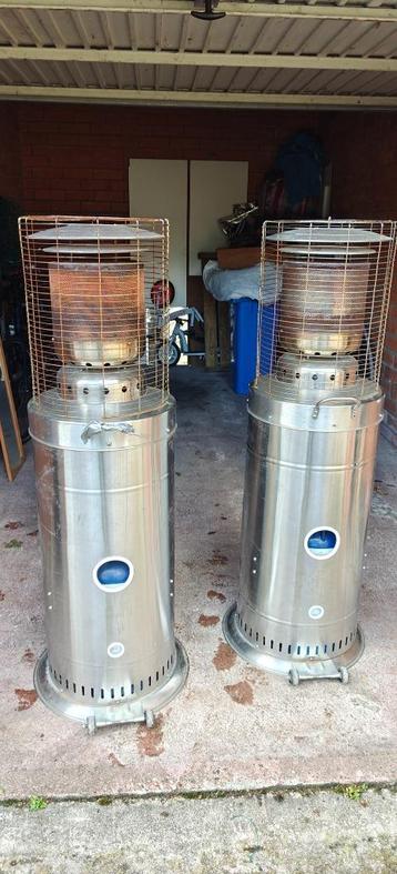 terrasverwarmer inox beschikbaar voor biedingen