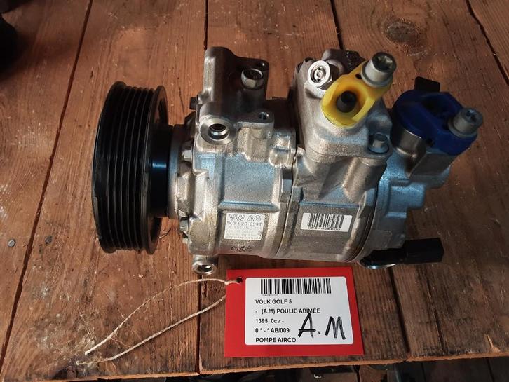COMPRESSEUR CLIMATISATION Golf V (1K1) (1K0820859T), Autos : Pièces & Accessoires, Climatisation & Chauffage, Volkswagen, Utilisé