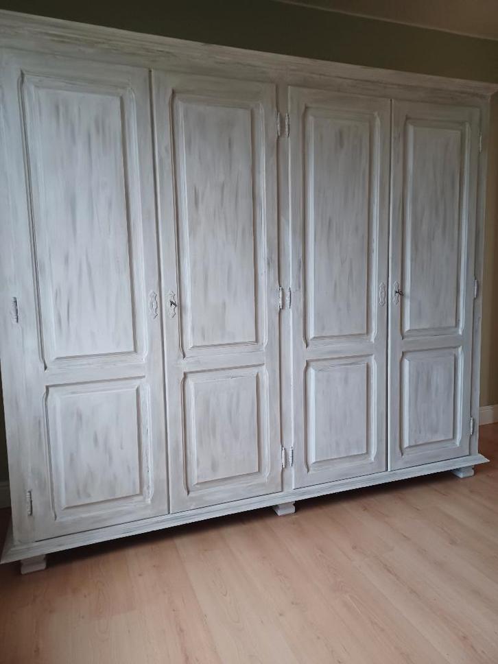 Kleerkast, Huis en Inrichting, Kasten | Kleerkasten, Gebruikt, 150 tot 200 cm, 200 cm of meer, 50 tot 75 cm, Met lade(s), Met deur(en)