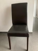 Leder, Maison & Meubles, Chaises, Brun, Enlèvement, Bois, Cinq, Six Chaises ou plus