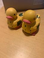 Decoratie twee stenen eendjes, Ophalen of Verzenden, Zo goed als nieuw