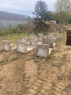 Keerwanden 2m hoog, Ophalen, Gebruikt, Beton