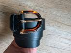Costes riem in zwart uit leer - Maat 85, Kleding | Dames, 80 tot 90 cm, 3 tot 5 cm, Verzenden, Heupriem