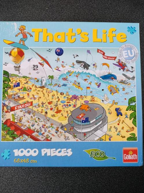 That's Life 1000 stuks, Hobby en Vrije tijd, Denksport en Puzzels, Zo goed als nieuw, Ophalen of Verzenden