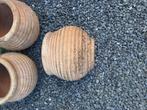 Hand gemaakt terracotta uit Griekenland diam 28cm en 20diep, Tuin en Terras, Bloempotten, Ophalen, Zo goed als nieuw, Terracotta