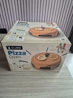 Nieuwe pizza oven Blumill, Ophalen