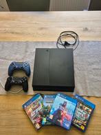 ps4, 1TB plus 2 controlers en spelletjes, Games en Spelcomputers, Ophalen of Verzenden, Gebruikt