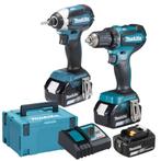 Makita DLX2189TJ Li combinatieset voor accuschroef/boormachi, Ophalen, Nieuw