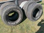 Banden jeep, Ophalen, Band(en)