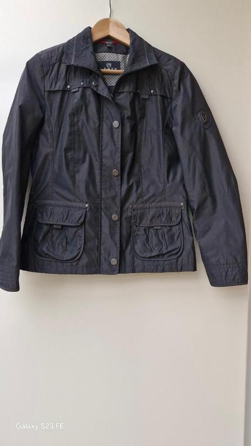 Regenjasje Barbara Lebek, 38/40, Kleding | Dames, Jassen | Zomer, Zo goed als nieuw, Maat 38/40 (M), Zwart, Ophalen of Verzenden