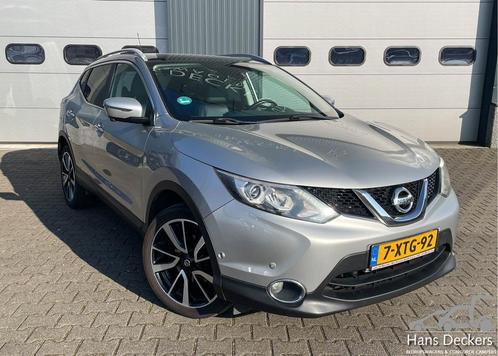 Nissan QASHQAI Visia Automaat Panorama Trekhaak Leder Blueto, Auto's, Nissan, Bedrijf, Te koop, Qashqai, 360° camera, ABS, Achteruitrijcamera