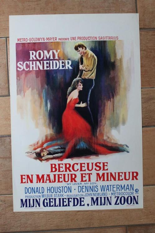 filmaffiche Romy Schneider My Lover, My Son filmposter, Verzamelen, Posters, Zo goed als nieuw, Film en Tv, A1 t/m A3, Rechthoekig Staand