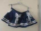 Hell Bunny Vixen Bleu Marine, Maat 38/40 (M), Hell Bunny Vixen, Nieuw, Boven de knie
