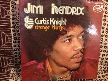 Jimi Hendrickx & Curtis Knight - Strange things, Enlèvement ou Envoi, Utilisé, 12 pouces, Rock and Roll