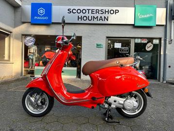 VESPA PRIMAVERA 50cc  25Km/h ARANCIO IMPULSIVO (nr.186) beschikbaar voor biedingen