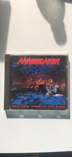 Annihilator - 	Set the world on fire, Cd's en Dvd's, Cd's | Hardrock en Metal, Ophalen of Verzenden, Zo goed als nieuw