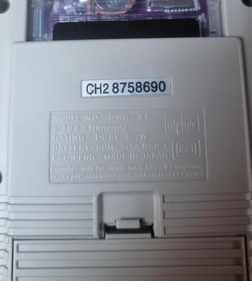 DMG/Color Game Boy-stickers 