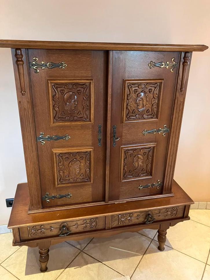 Buffet kast jaren 60-70, Antiek en Kunst, Antiek | Meubels | Kasten, Ophalen