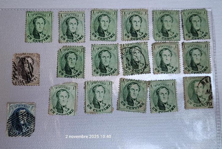 TIMBRES BELGIQUE, Postzegels en Munten, Postzegels | Europa | België, Postfris, Staatshoofden, Zonder envelop, Ophalen