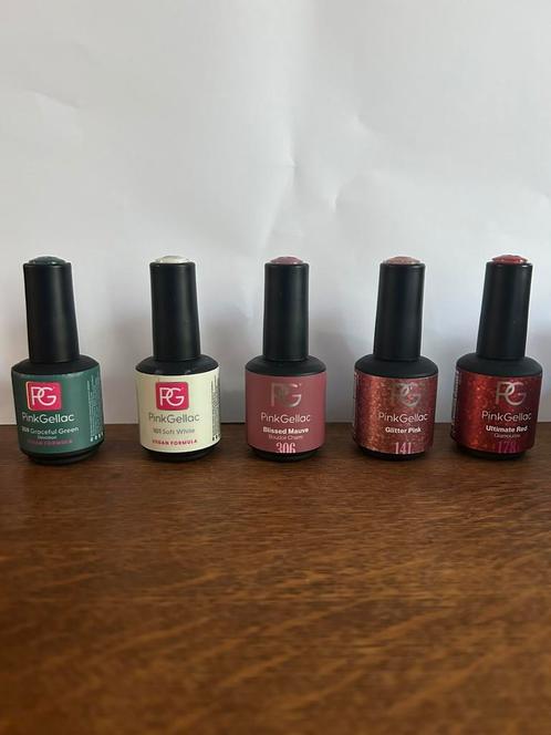 Gelnagels set, Handtassen en Accessoires, Uiterlijk | Cosmetica en Make-up, Zo goed als nieuw, Ophalen