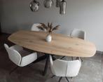 Deens ovale Eiken Eettafel Tafels OP MAAT GEMAAKT Tafel, Huis en Inrichting, Tafels | Eettafels, Eikenhout, Vijf personen of meer
