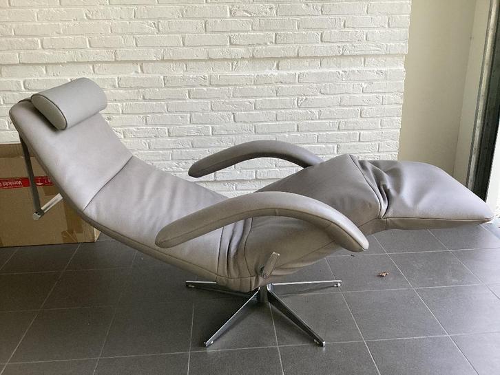 Yoga Jori Relax+oreiller récent (état neuf), Maison & Meubles, Fauteuils, Comme neuf, Cuir, Enlèvement