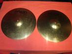 Gebruikt: Paiste 101 13 inch HiHat set, Muziek en Instrumenten, Instrumenten | Toebehoren, Ophalen of Verzenden, Gebruikt, Drums of Percussie