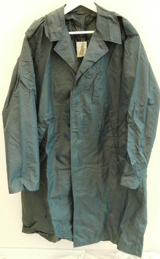 Regenjas Jas Natweer, Mannen, KLu, grote maat, 1960s.(Nr.1), Verzamelen, Militaria | Algemeen, Luchtmacht, Kleding of Schoenen