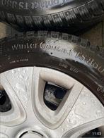 4 winterbanden op velg ( Renault Clio) 185/65 R 15 T. TS 860, Ophalen, Gebruikt, Winterbanden