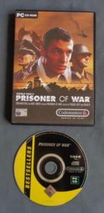 WORLD WAR II PRISONER OF WAR Windows 98 ME 2000 XP PC game s, Gebruikt, Verzenden