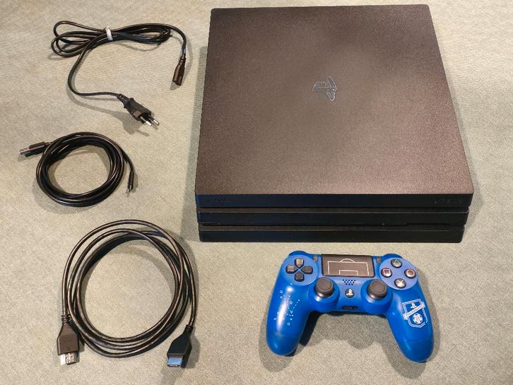 PS4 Pro model CUH-7216B (1TB) + Playstation F.C. controller, Consoles de jeu & Jeux vidéo, Jeux | Sony PlayStation 4, Utilisé