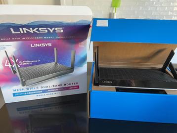 Linksys MR9600 AX6000 AX6000 Dual Band Mesh Wi-Fi 6 Router, Enlèvement ou Envoi, Comme neuf, Routeur, Linksys