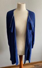 Blauwe vest Devernois maat 40, Maat 38/40 (M), Zo goed als nieuw, Devernois, Verzenden