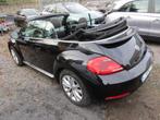 Volkswagen Beetle CABRIO 2.0 CR TDi Allstar + Opt. Gar. 12 M, Autos, Carnet d'entretien, Cuir, Noir, Hayon arrière électrique