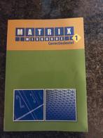 Matrix wiskunde  correctiesleutel 1, Boeken, Ophalen of Verzenden, Zo goed als nieuw, Overige niveaus, Wiskunde A