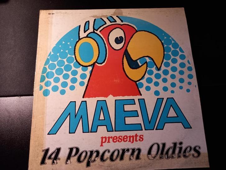 Maeva Presents - 14 Popcorn Oldies - Lp, Cd's en Dvd's, Vinyl | R&B en Soul, Gebruikt, Soul of Nu Soul, 1960 tot 1980, 12 inch