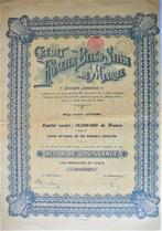 Credit Foncier. Belgo Suisse du Mexique - 1912, Postzegels en Munten, Aandelen en Waardepapieren, Ophalen of Verzenden, Voor 1920