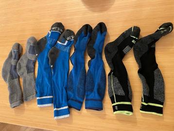 Chaussettes de ski enfant 31-34, une- une paire 4, tous 14