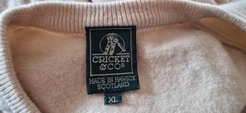 Pullover 👍100% pure new Woll👍Criket&Co👍m: XL, Kleding | Heren, Ophalen, Beige, Maat 56/58 (XL), Zo goed als nieuw